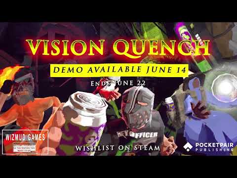 Vision Quench – Steam Next Fest Trailer – Pocketpair Publishing