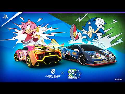 Asphalt Legends – Sonic 35th Anniversary Event | PS5 Games