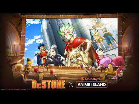 Dr. STONE x Crunchyroll Anime Island | Official Fortnite Watch Party Launch Trailer