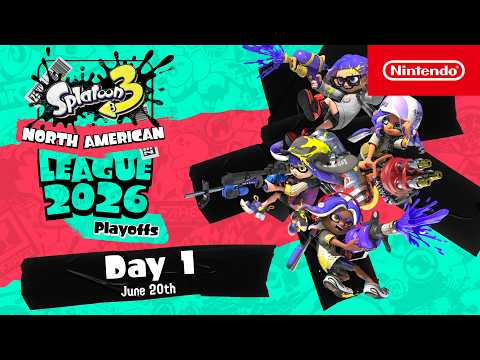 Splatoon 3 North American League 2026 Playoffs – Day 1 6.20.2026