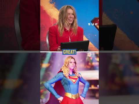 Here’s what Milly Alcock had to say when she saw the Supergirl Outfit and Krypto sidekick 💥