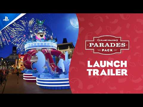 Planet Coaster 2 – Parades Pack Launch Trailer | PS5 Games