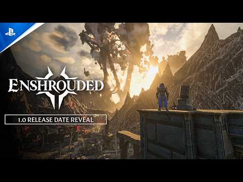 Enshrouded – Release Date Announcement Trailer | PS5 Games