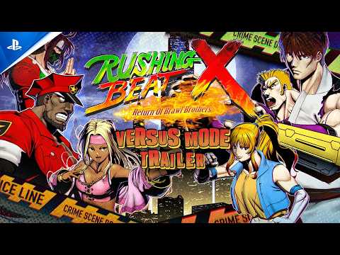 Rushing Beat X: Return Of Brawl Brothers – Versus Trailer | PS5 Games
