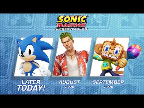Sonic Racing: CrossWorlds – New Free Characters Update #3