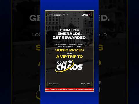 Sonic Chaos Hunt – Master Emerald Lands in Los Angeles