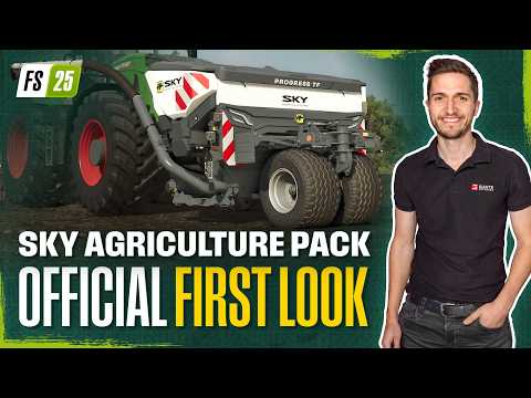 FIRST LOOK: Sky Agriculture Pack | Farming Simulator 25