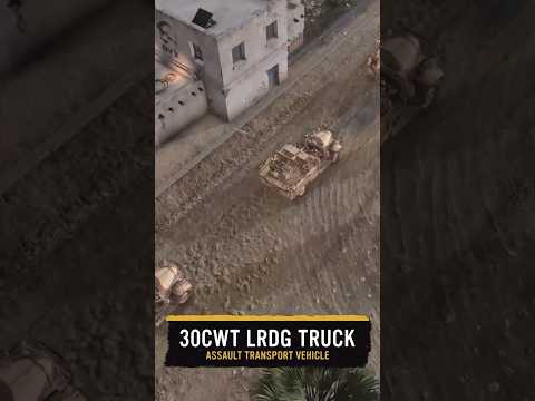 Hit hard and disappear before the enemy can react with the 30CWT LRDG Truck #CoH3