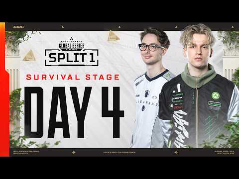 ALGS Year 6 Split 1 Playoffs | Survivor Stage – Day 4 | Apex Legends