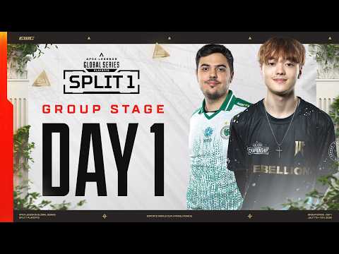 ALGS Year 6 Split 1 Playoffs @ EWC | Group Stage – Day 1 | Apex Legends