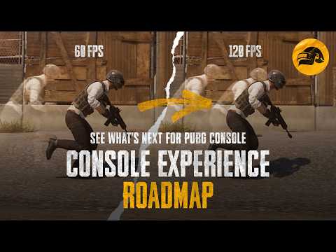 PUBG Console Experience Roadmap | PUBG