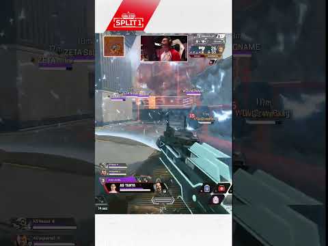 ZETA Division Gets Their FIRST WIN On LAN As A Team #apexlegends
