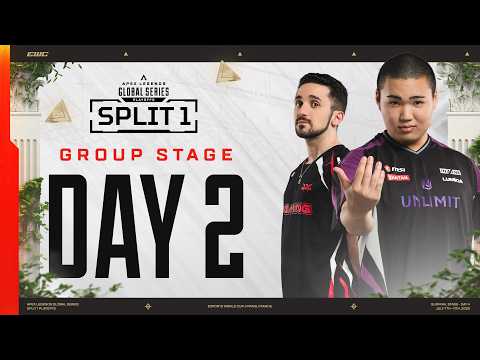 ALGS Year 6 Split 1 Playoffs at EWC | Group Stage – Day 2 | Apex Legends