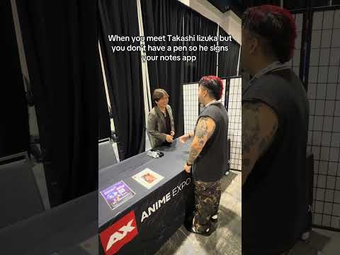 Sonic Says: always be prepared to meet your heroes