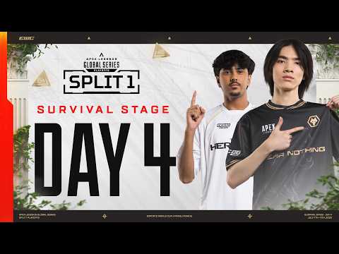 ALGS Year 6 Split 1 Playoffs @ EWC | Survival Stage – Day 4 | Apex Legends