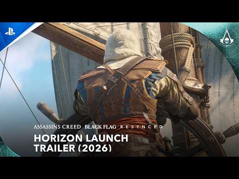 Assassin’s Creed Black Flag Resynced – Horizon Launch Trailer | PS5 Games