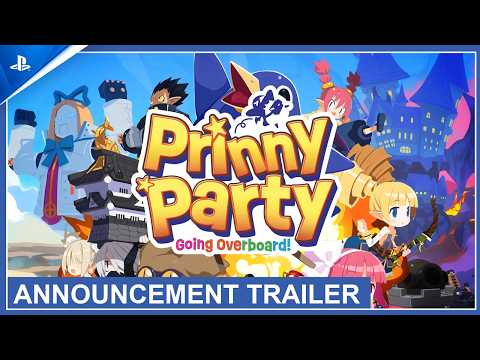 Prinny Party: Going Overboard! – Announcement Trailer | PS5 Games