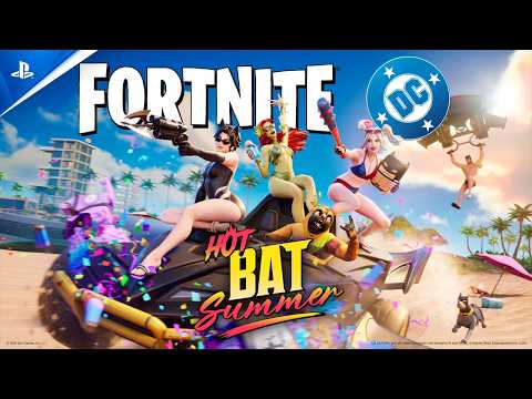 Fortnite – Welcome to Hot Bat Summer Gameplay Trailer | PS5 & PS4 Games