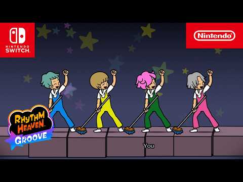 Rhythm Heaven Groove – Launch Trailer – Nintendo Switch