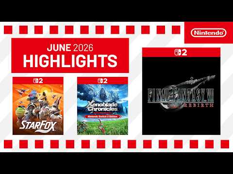 Monthly Highlights – June 2026 (Nintendo Switch 2 / Nintendo Switch)