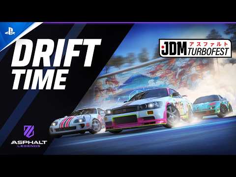 Asphalt Legends – JDM Turbofest Trailer | PS5 & PS4 Games