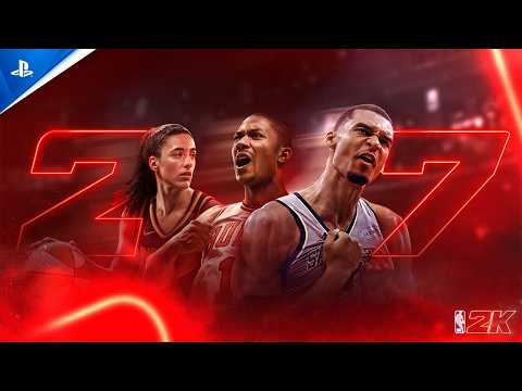 NBA 2K27 – Victor Wembanyama, Caitlin Clark and Derrick Rose | PS5 Games