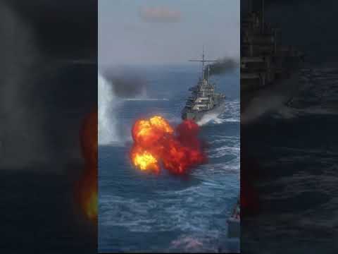 USS Massachusetts VS. Jean Bart | Operation Torch