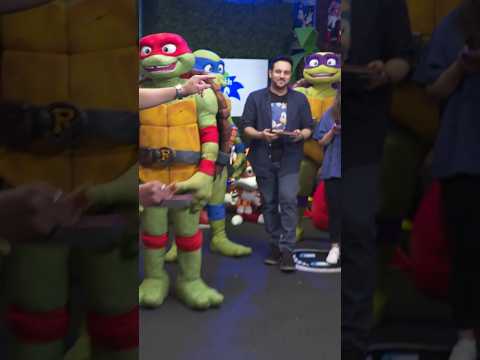 Cowabunga! Here come the Teenage Mutant Ninja Turtles