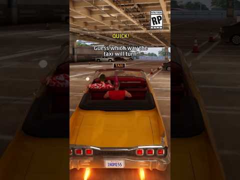 Always have to make quick decisions when making turns 🚕💨