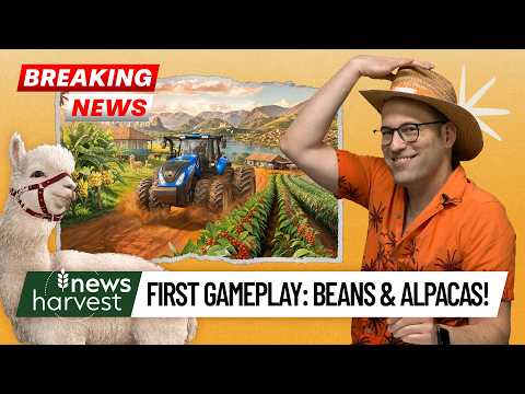 News Harvest | Beans & Alpacas GAMEPLAY, Q&A, and… cats?