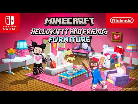 Minecraft – Hello Kitty and Friends Furniture Add-on – Nintendo Switch