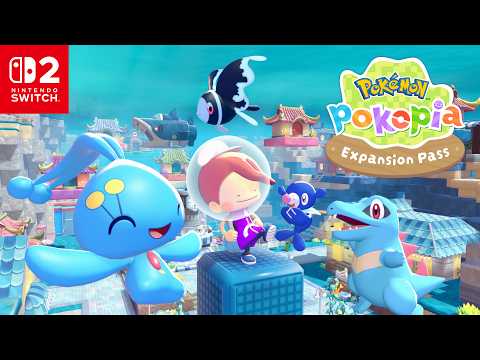 Pokémon Pokopia – Bubbly Basin Launch Trailer – Nintendo Switch 2