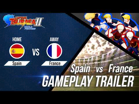CAPTAIN TSUBASA 2: WORLD FIGHTERS | Gameplay Trailer – Spain vs France