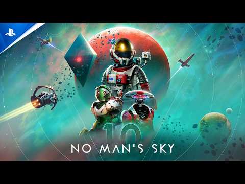 No Man’s Sky – 10th Anniversary Trailer | PS5, PS4, PS VR2 and PSVR Games