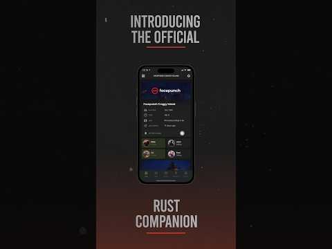 RUST+ the official Rust companion app! ☢️📲