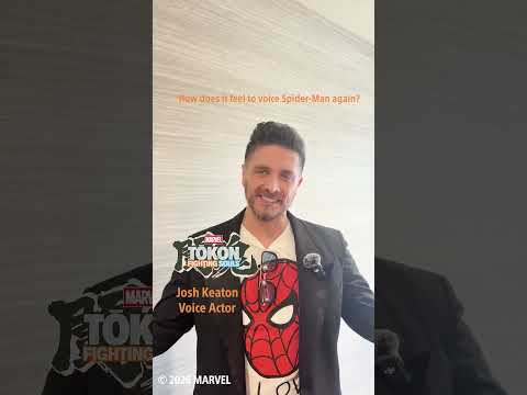 Voice actor Josh Keaton discusses voicing Spider-Man in MARVEL Tōkon: Fighting Souls.