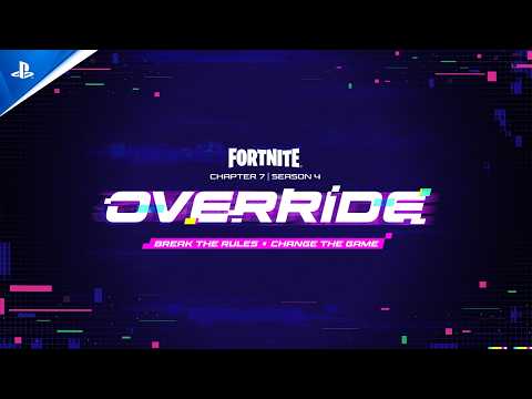 Fortnite – Chapter 7 Season 4: Override Official Trailer | PS5 & PS4 Games
