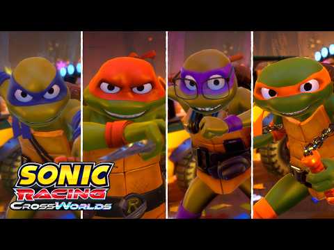 Sonic Racing: CrossWorlds | Teenage Mutant Ninja Turtles Pack Trailer