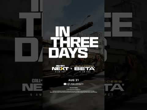 3 days to go!