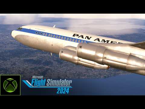 Microsoft Flight Simulator | Famous Flyer 10: The Boeing 707-320C