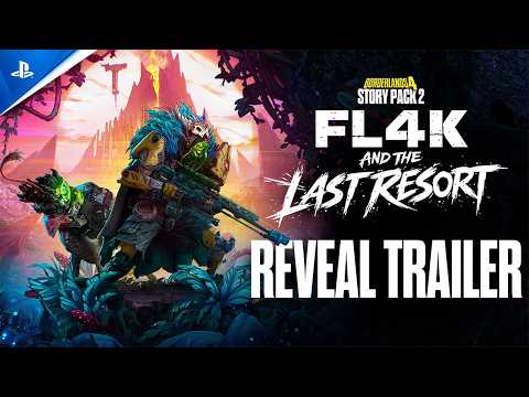 Borderlands 4 – Story Pack 2: FL4K and the Last Resort: Reveal Trailer | PS5 Games