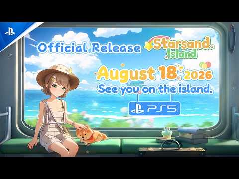 Starsand Island – Release Date Reveal Trailer | PS5 Games
