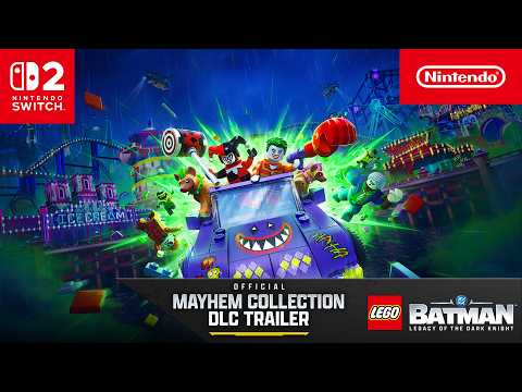 LEGO Batman: Legacy of the Dark Knight – Mayhem Collection DLC Trailer – Nintendo Switch 2