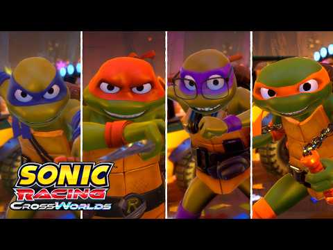Sonic Racing: CrossWorlds – Teenage Mutant Ninja Turtles Pack Launch Trailer