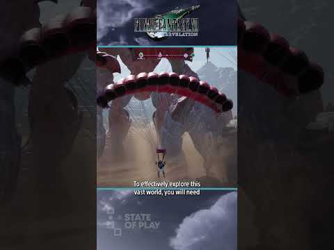 Final Fantasy VII Revelation lets you soar the skies, grapple to new heights, and ride on Choco-back
