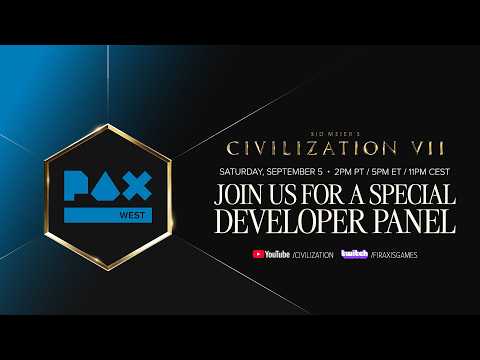 “Arc of Tomorrow” | Civilization VII Developer Livestream | PAX West