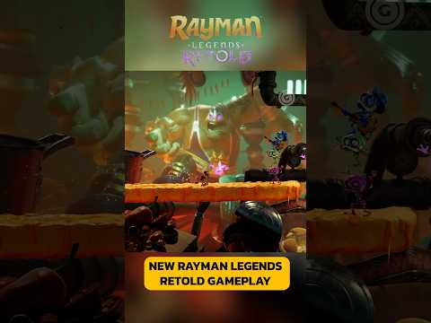 New Rayman Legends Retold Gameplay