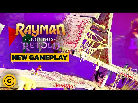 Rayman Legends Retold – 10 Minutes of New Gameplay