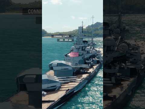 Beast of the Kriegsmarine: Battleship Scharnhorst #worldofwarships #shorts