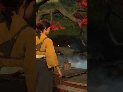 Even an onryō needs time to relax ♨️